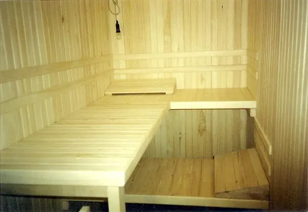Sauna na klíč obložená palubkami