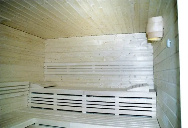 Sauna na klíč obložená palubkami