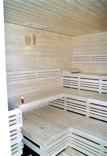 Sauna na klíč obložená palubkami