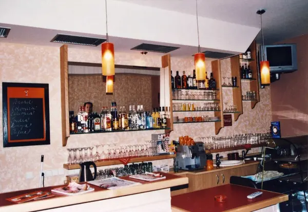 Truhlářské vybavení restaurace